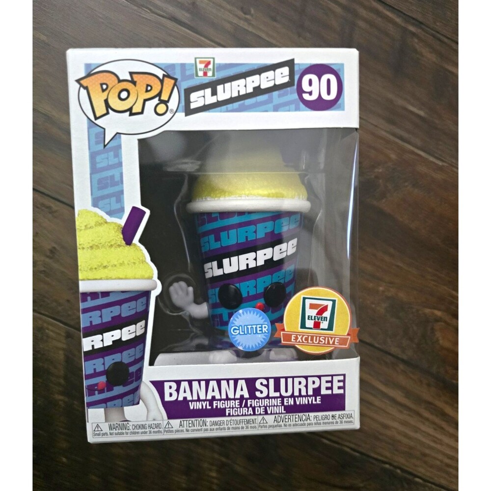Funko Pop! Slurpee Banana Slurpee #90 Glitter (7-Eleven Exclusive)